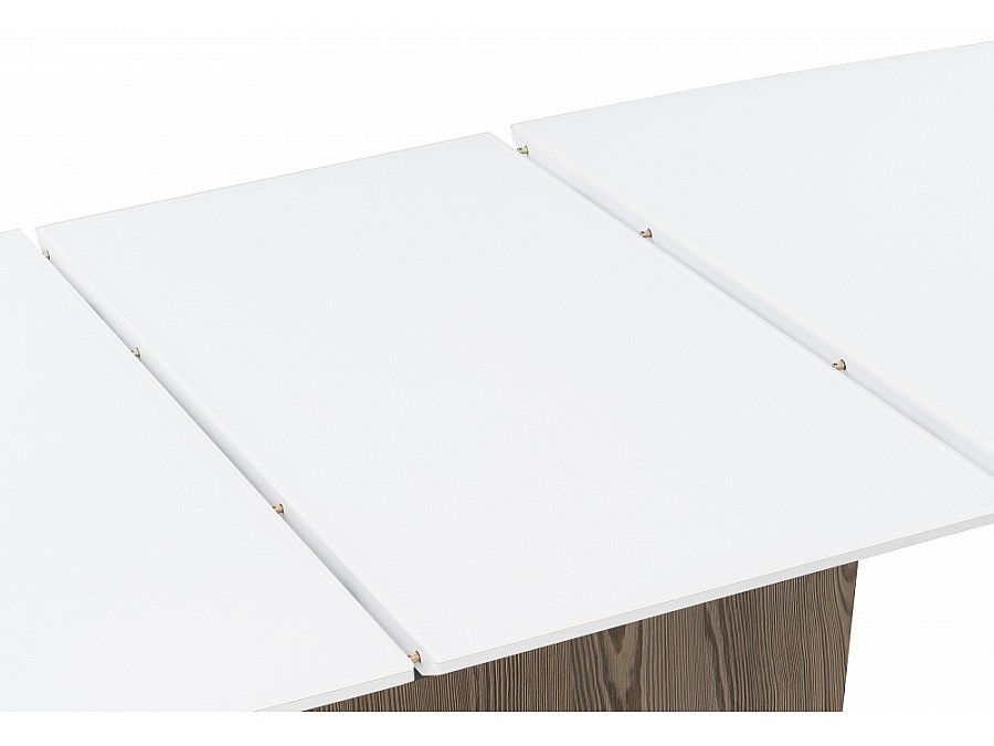 Теон 120 белый / лиственница / пластина серая