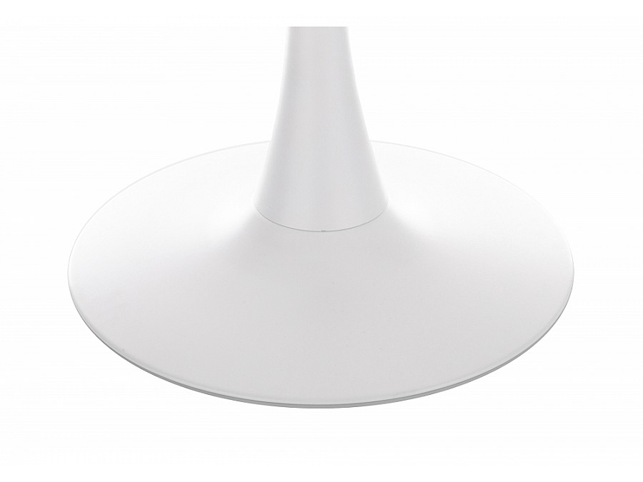 Стол стеклянный Tulip 90x74 super white glass