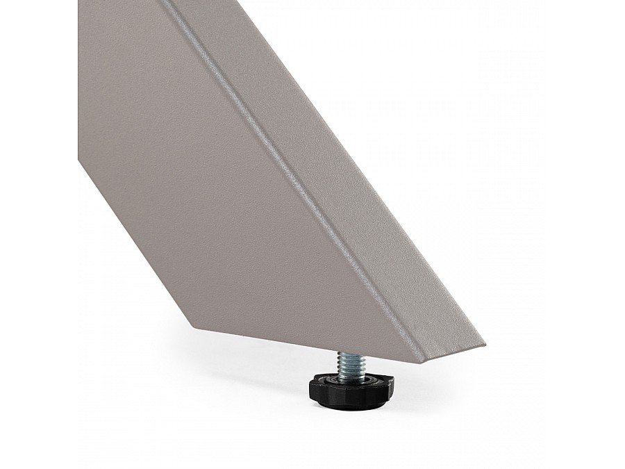 Стол стеклянный Палу 130(170)х80х76 латте / капучино