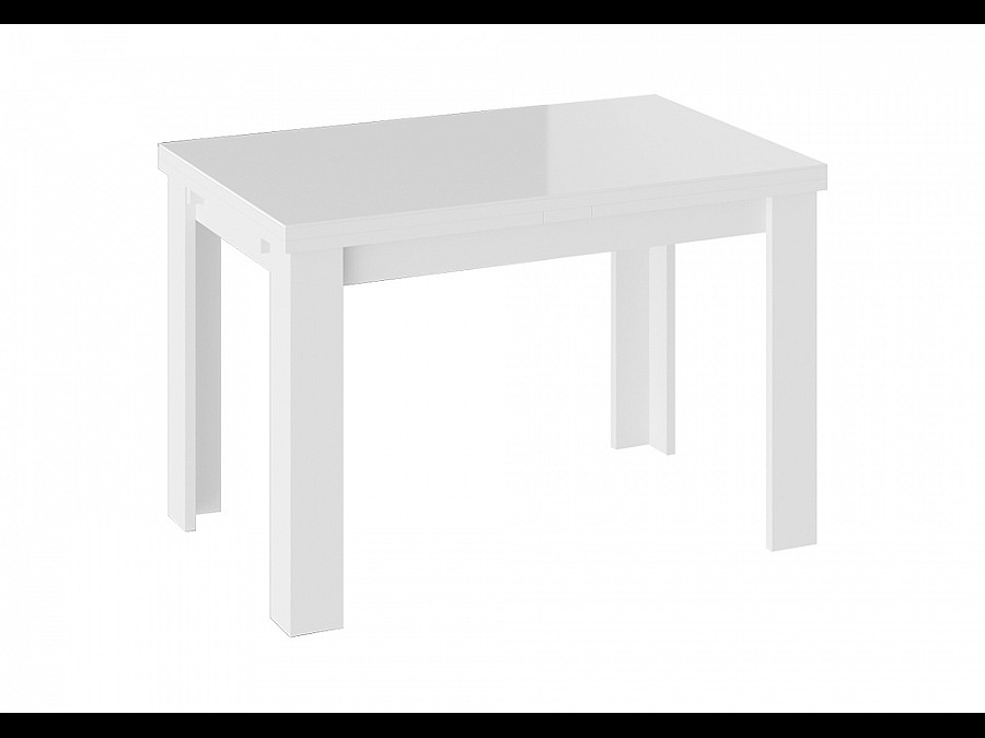 Норман тип 1 белый / стекло белый глянец