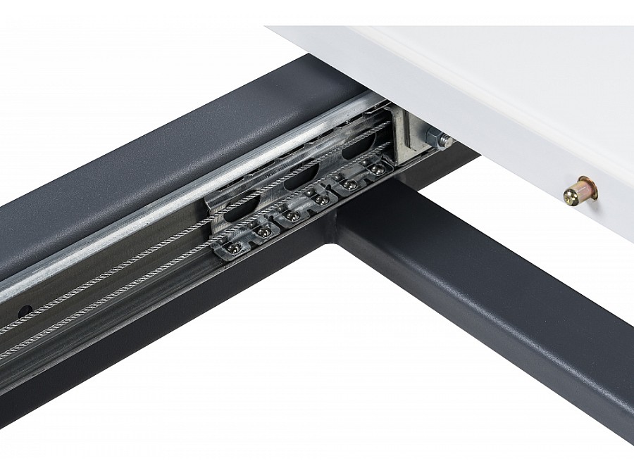 Теон 120 белый / лиственница / пластина серая