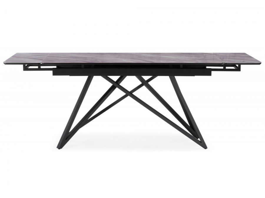 Вилсон 140(200)х80 серый мрамор / черный