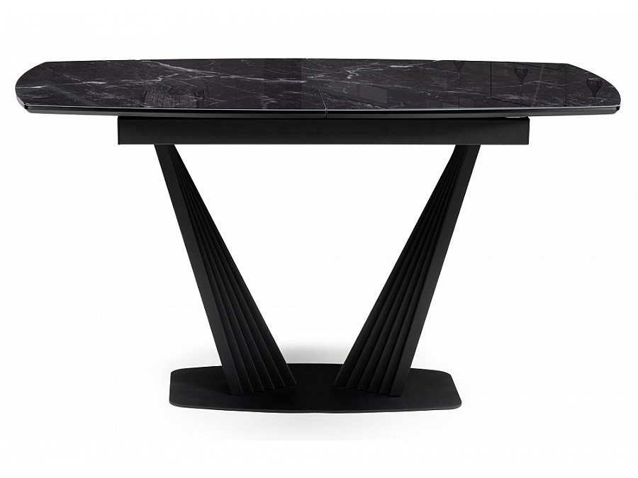 Риполь 140(180)х80 черный мрамор / черный