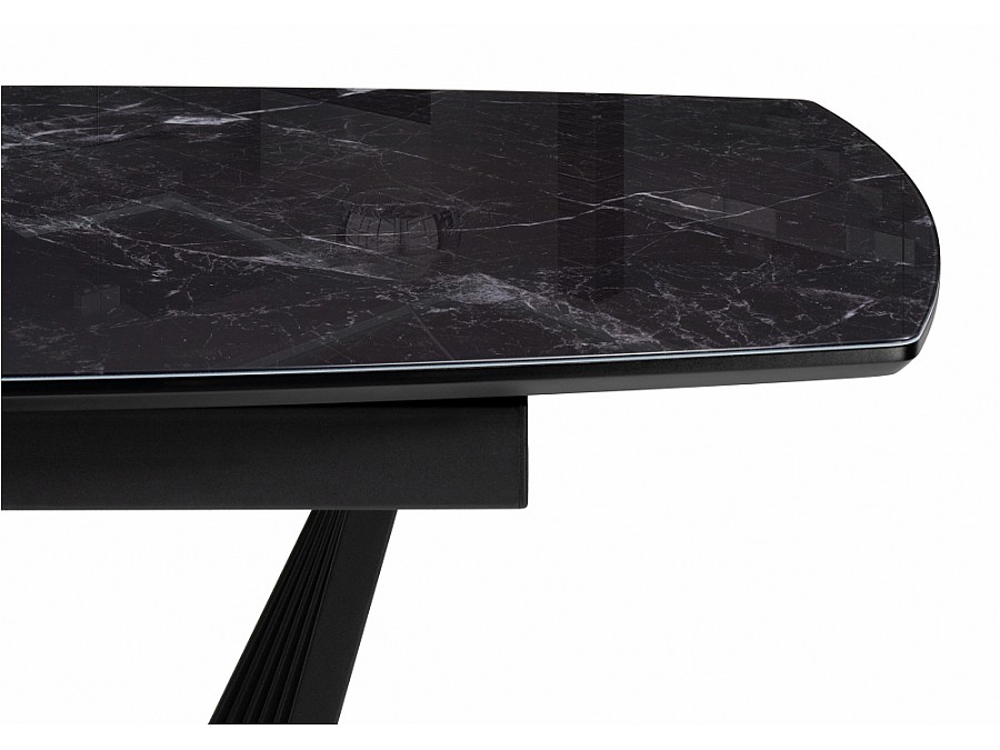 Риполь 140(180)х80 черный мрамор / черный