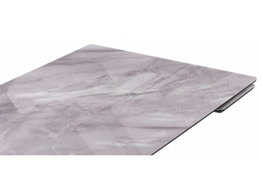 Блэкберн 140(200)х80 кристл серый мрамор / черный