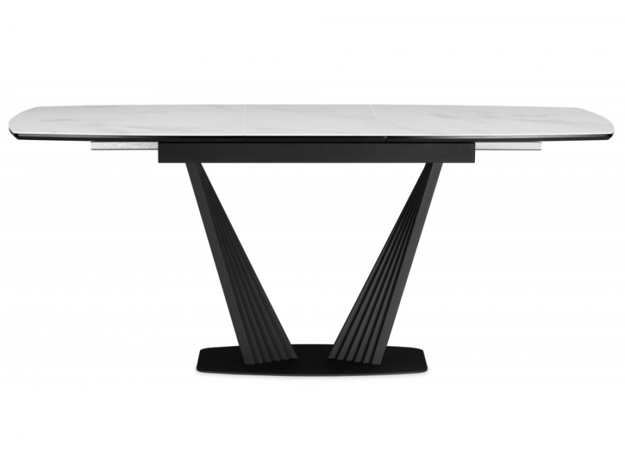 Вейл 140(180)х80 кристл статуарио / черный