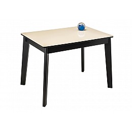 Стол стеклянный Арья венге / сливочно-кремовый