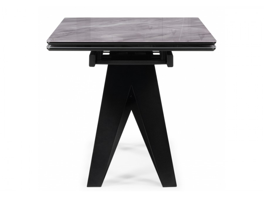 Блэкберн 140(200)х80 кристл серый мрамор / черный