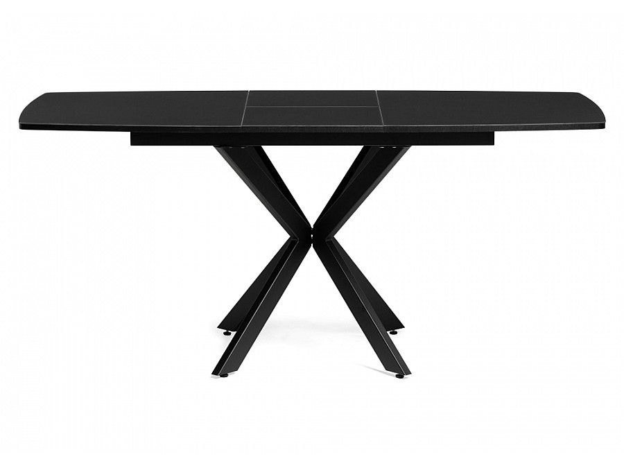 Стол стеклянный Палу 130(170)х80х76 черный