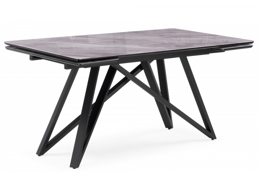 Вилсон 140(200)х80 серый мрамор / черный