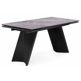 Вейв 140(200)х80 кристл серый мрамор / черный