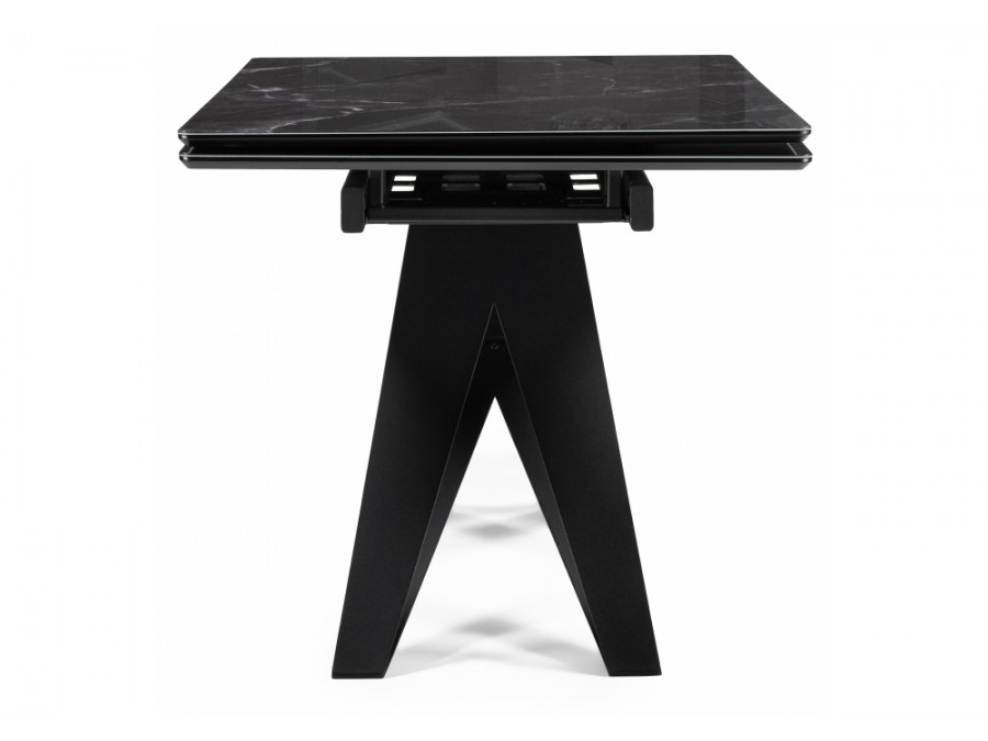 Блэкберн 140(200)х80 черный мрамор / черный