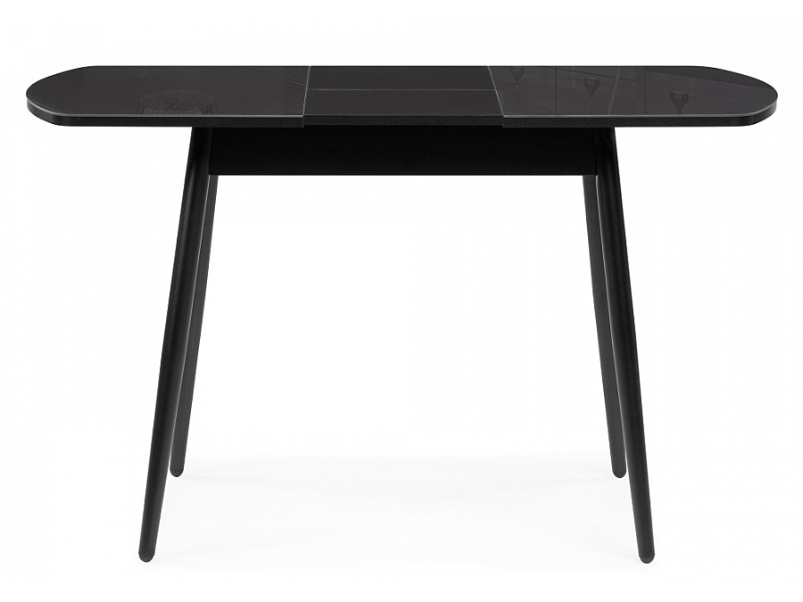 Стол стеклянный Калверт 94(126)х64х75 черный