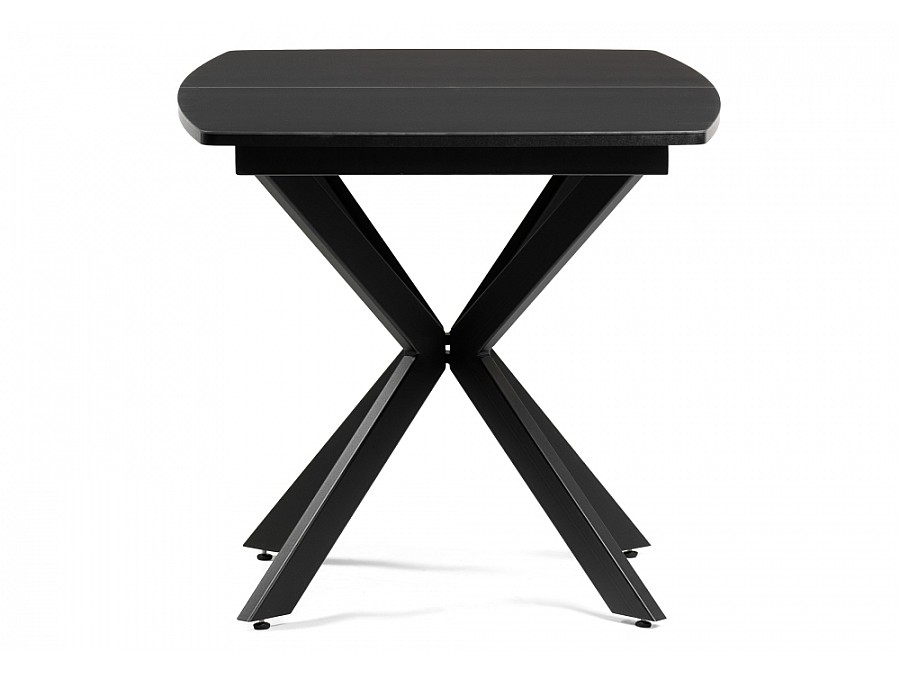 Стол стеклянный Палу 130(170)х80х76 черный