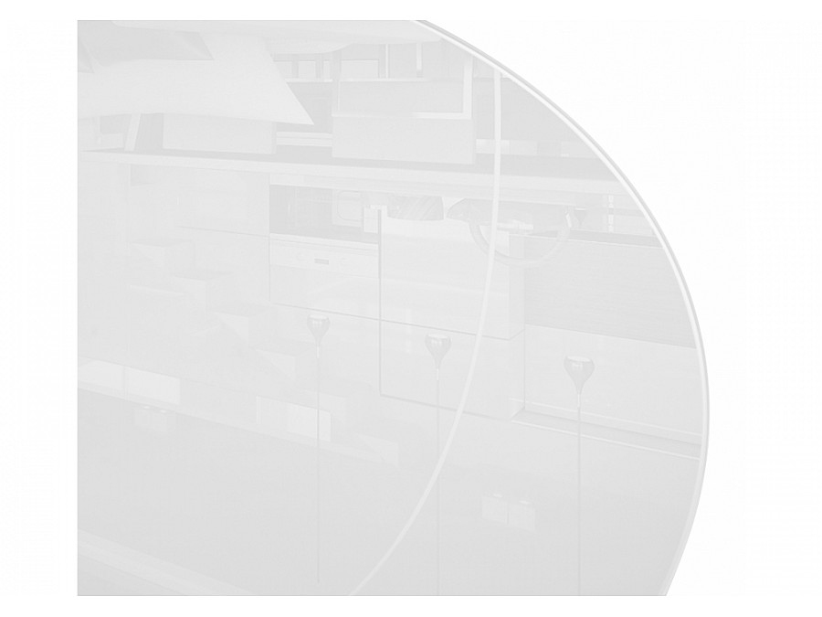 Абилин 90 ультра белое стекло / дуб вотан / белый матовый