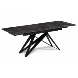 Блэкберн 140(200)х80 черный мрамор / черный