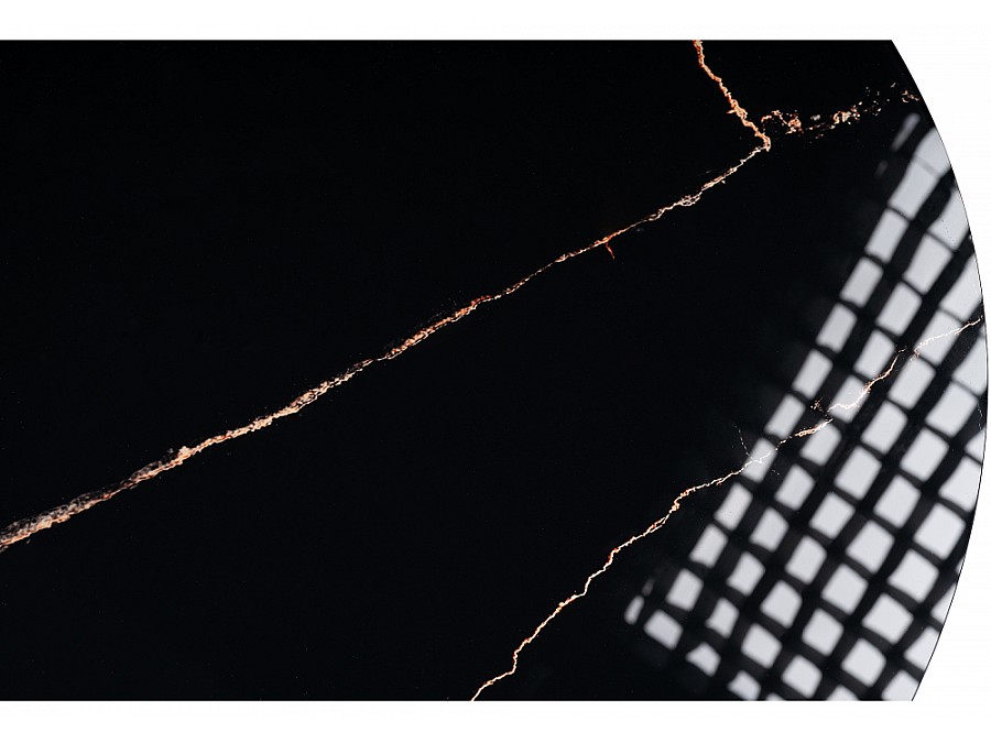 Анселм обсидиан / черный / золото