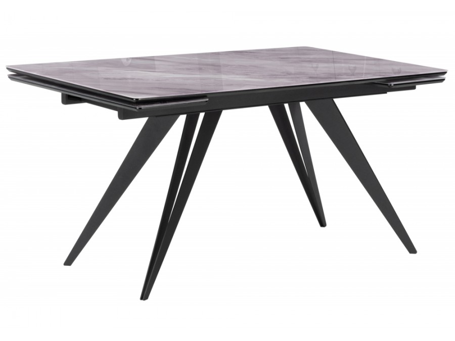 Дарвин 140(200)х80 серый мрамор / черный