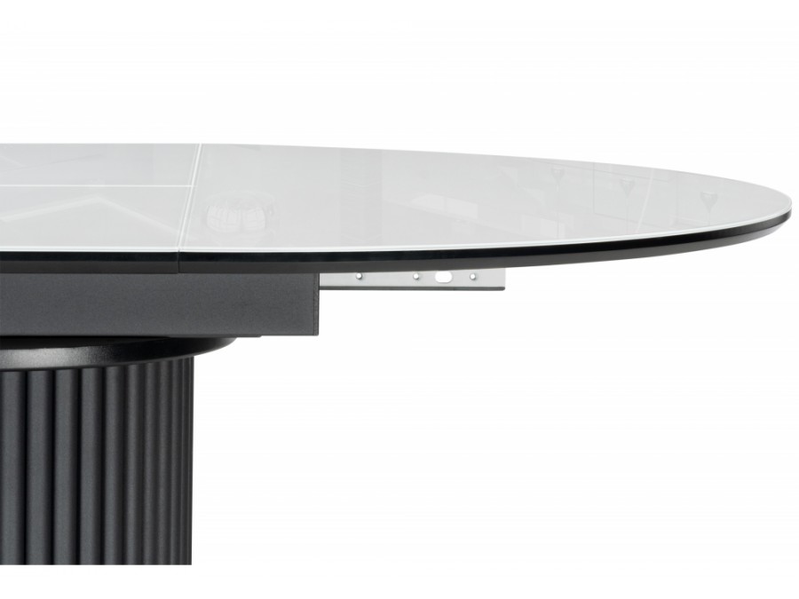 Фостер 120(160) белый / пленка черная / черный