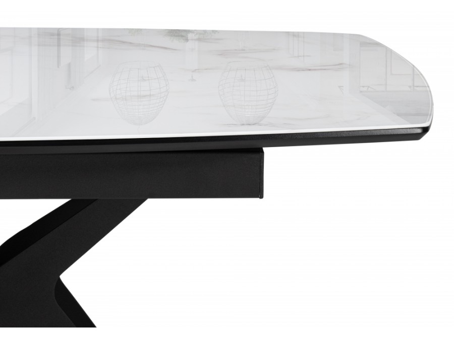 Риполь 140(180)х80 статуарио / черный