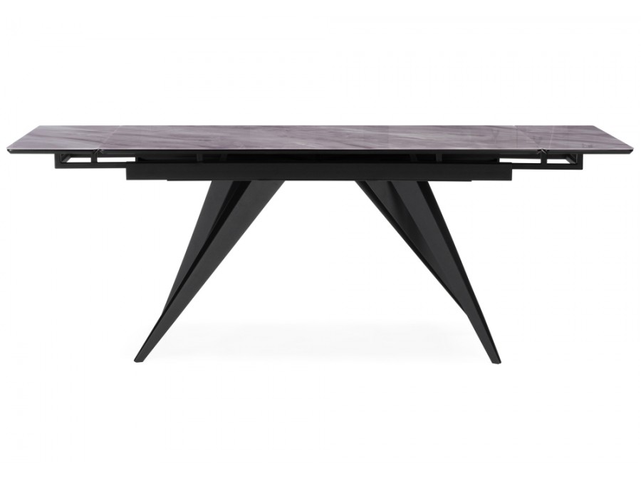 Дарвин 140(200)х80 серый мрамор / черный