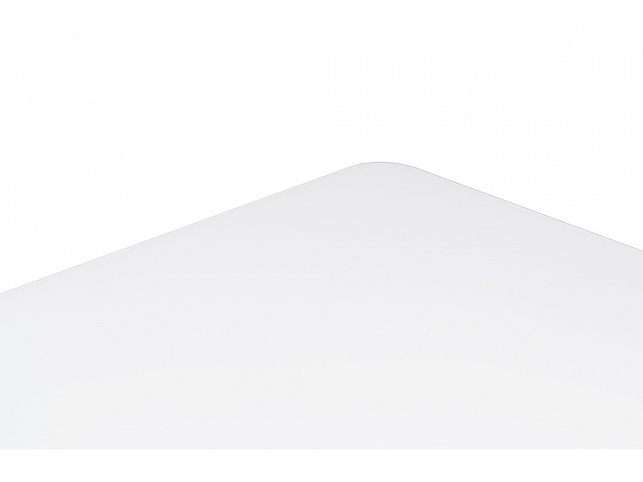 Стол стеклянный Санса 140(180)х80х76 грей / белая шагрень / грей