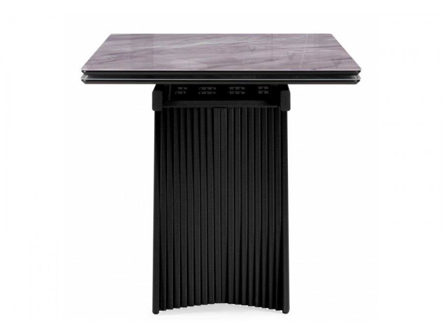 Вейв 140(200)х80 кристл серый мрамор / черный