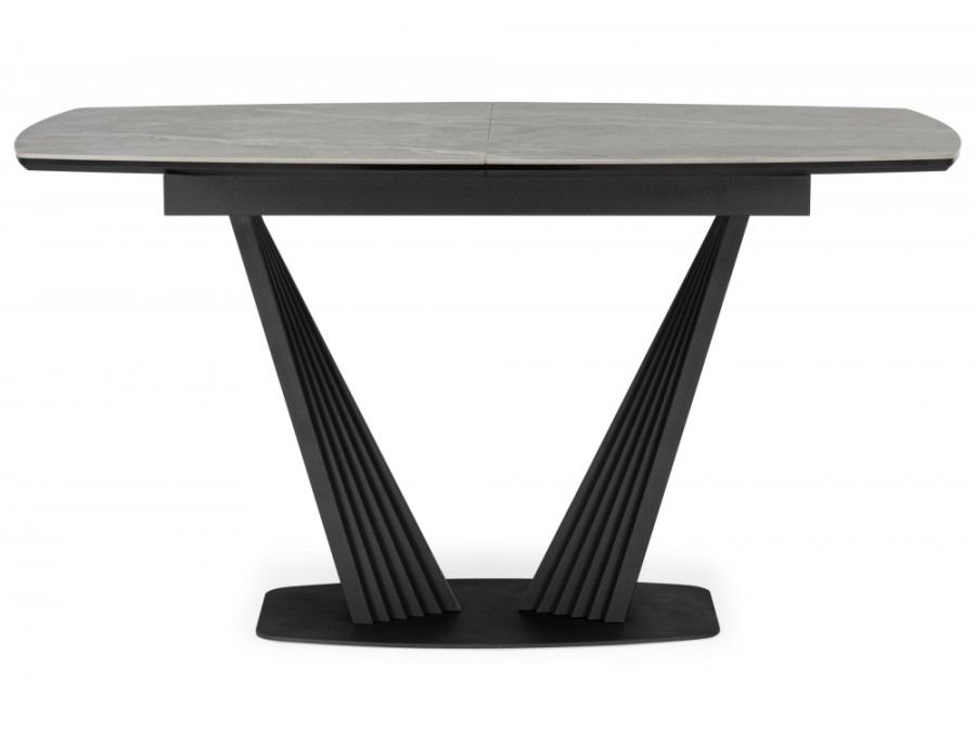 Вейл 140(180)х80 larka grey / черный