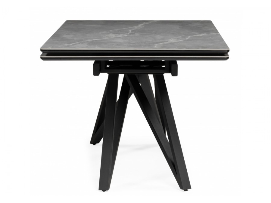 Вилсон 140(200)х80 серый мрамор larka grey / черный