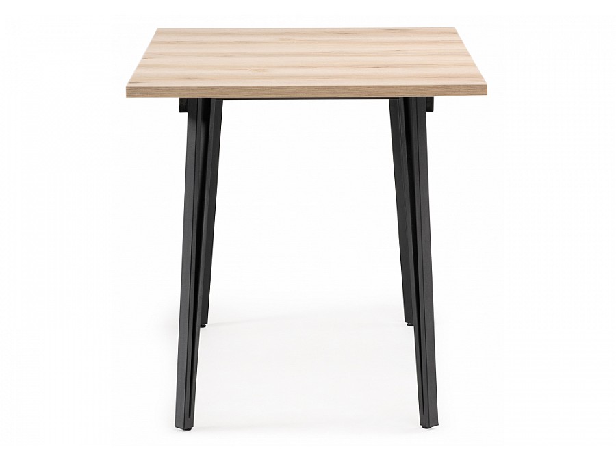 раскладной Денвер Лофт 120 25 мм дуб делано светлый / черный матовый