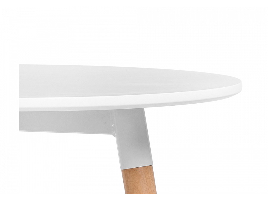 Стол деревянный Lorini 60х70 white / wood