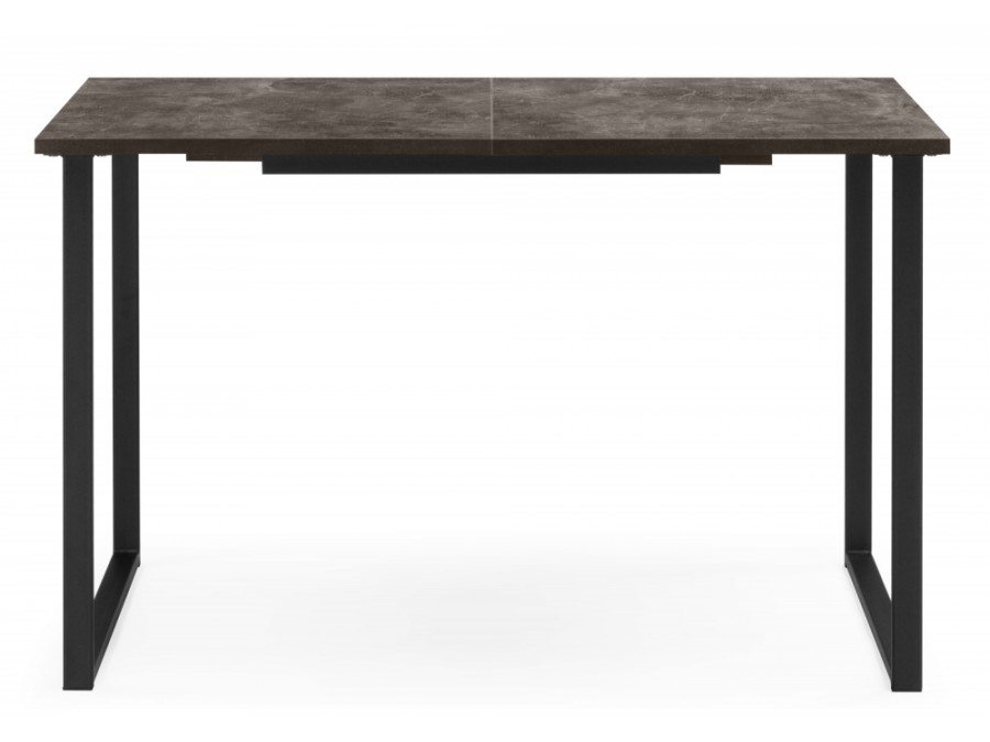 Лиман 117 (157) x 77 бетон темный / черный матовый