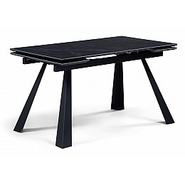 Маунт 140x80 черный мрамор / черный