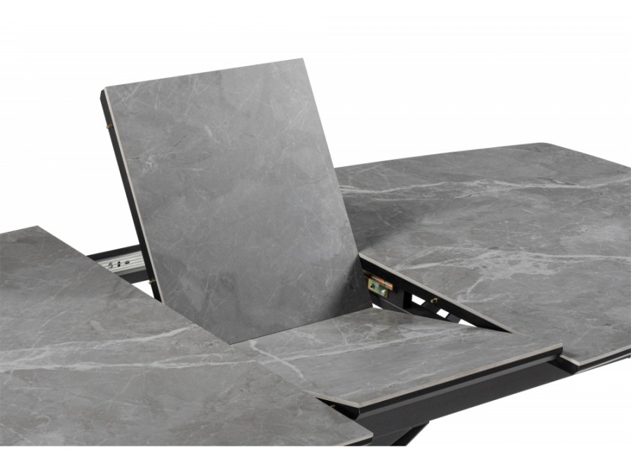 Риполь 160(205)х89 larka grey / черный