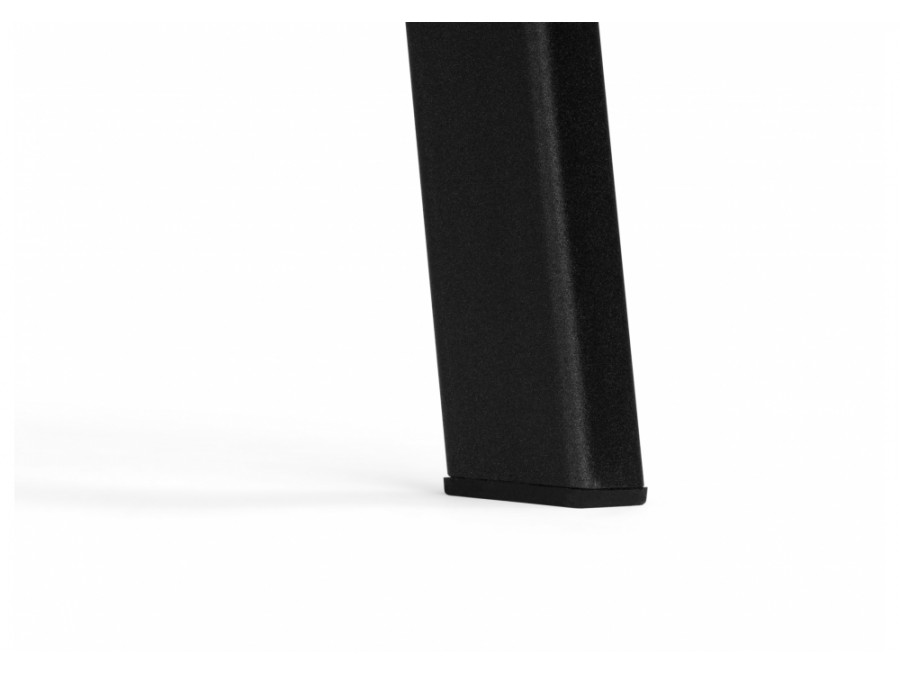 Кортни 117 (157) x 77 дуб крафт золотой / черный матовый