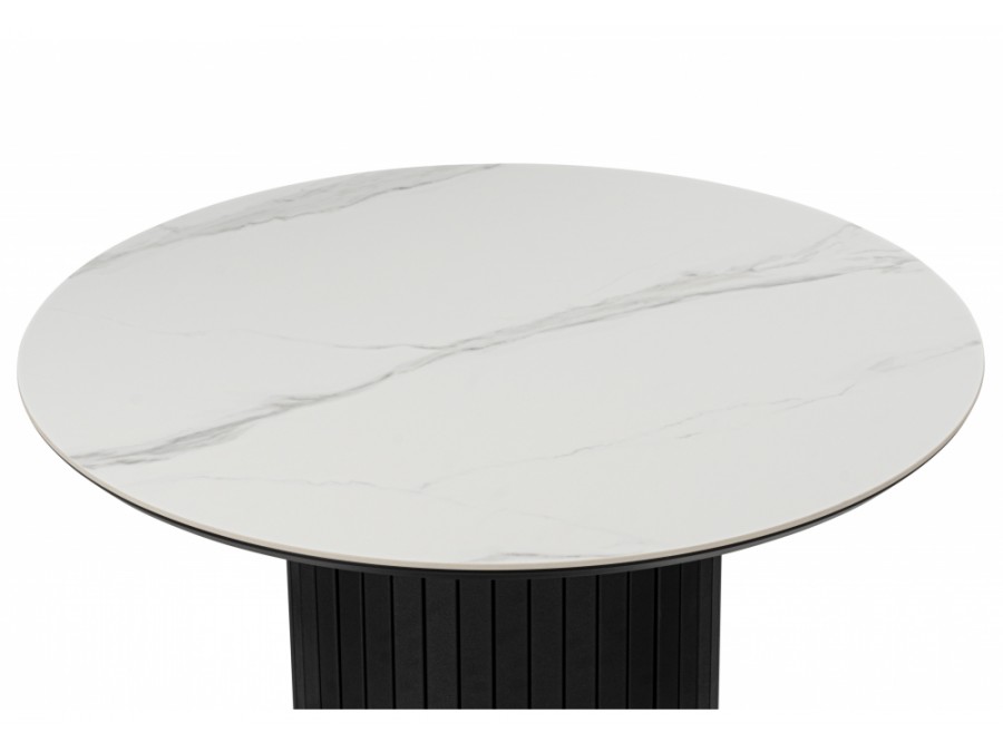 Гравент 90 белый мрамор snow white / черный