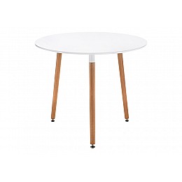 Стол деревянный Lorini 80х73 white / wood