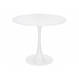 Стол деревянный Tulip 90х73 белый