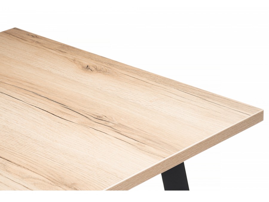 раскладной Колон Лофт 120 25 мм дуб делано светлый / черный матовый