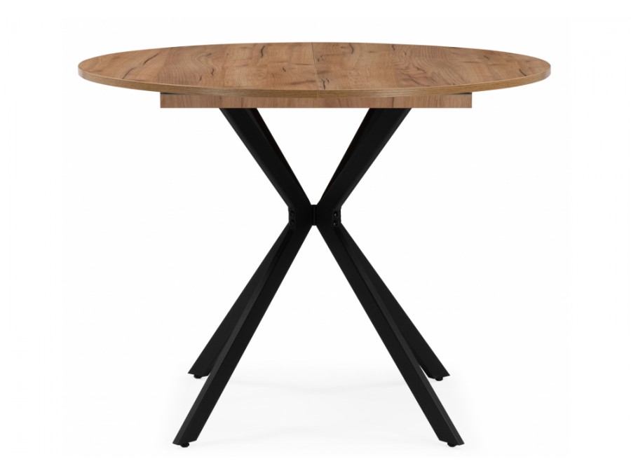 Орион 90 / 130 дуб крафт золотой / черный матовый