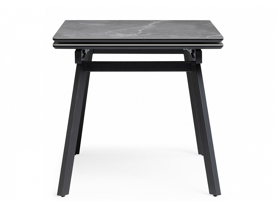 Норман 140(200)х80 серый мрамор larka grey / черный