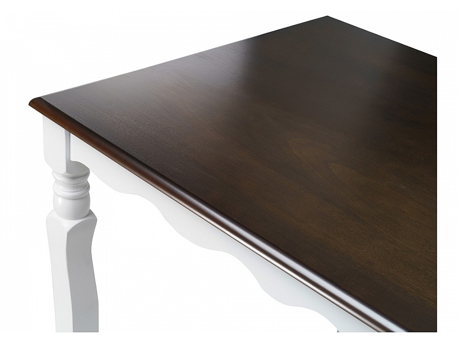 Стол деревянный Provance 120х80х74 white / oak