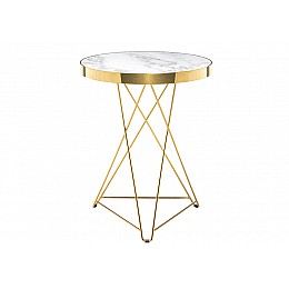 Стол деревянный Milena 60х76 white / gold