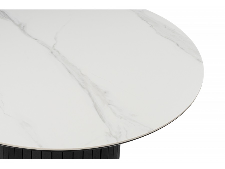 Гравент 90 белый мрамор snow white / черный