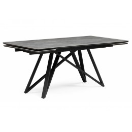 Вилсон 140(200)х80 серый мрамор larka grey / черный