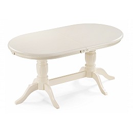 Стол деревянный Эвклаз овальный бежевый