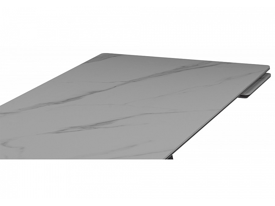 Памелла 140(200)х80 серый мрамор larka grey / черный