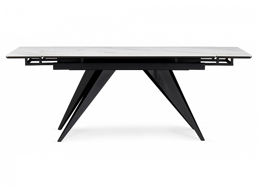 Дарвин 140(200)х80 белый мрамор snow white / черный