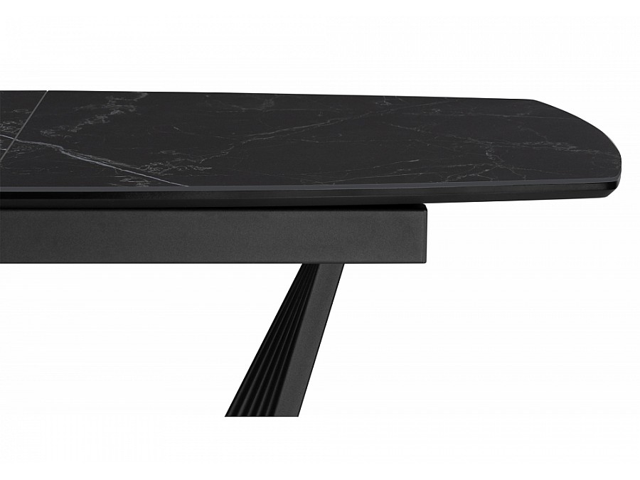 Вейл 140(180)х80 черный мрамор shakespeare black / черный