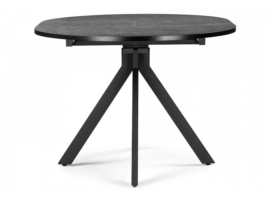 Стол деревянный Бетина 100(130)х100х75 черный